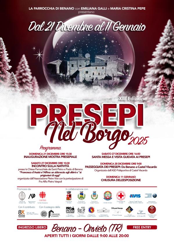  playbill Cribs in the village - Orvieto 